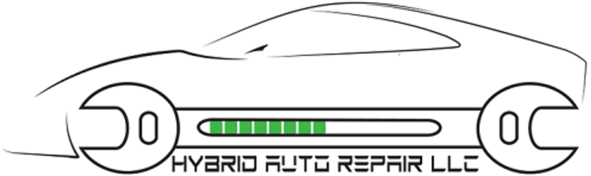 Outline of car, Hybrid Auto Repair LLC.